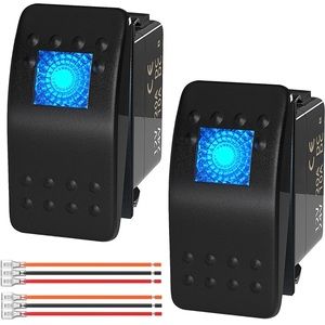 2pcs automotive marine rocker switch